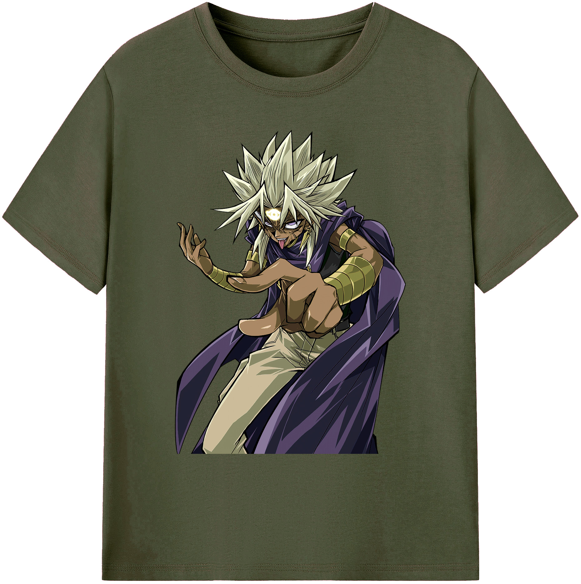 （画像用） 遊☆戯☆王 Yu-Gi-Oh! 綿100％ メンズ半袖Tシャツ｜肌触りやわらか＆通気性